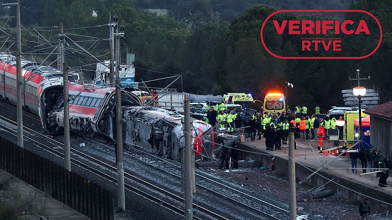 Accidente de tren en Adamuz: bulos, desinformación y contexto - Especiales informativos | Ver