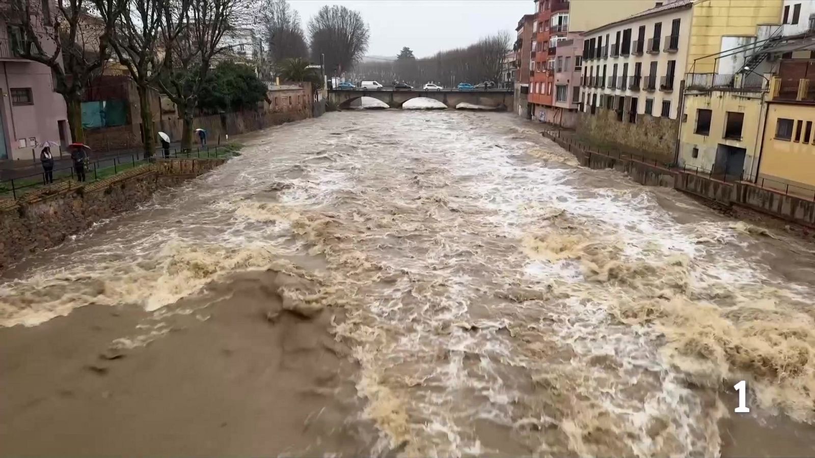 Segon dia de llevant provoca inundacions i afectacions a les comarques gironines