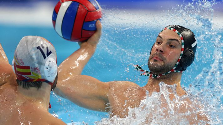 Waterpolo - Europeo masculino de waterpolo: España - Hungría. Mejores jugadas y goles del partido