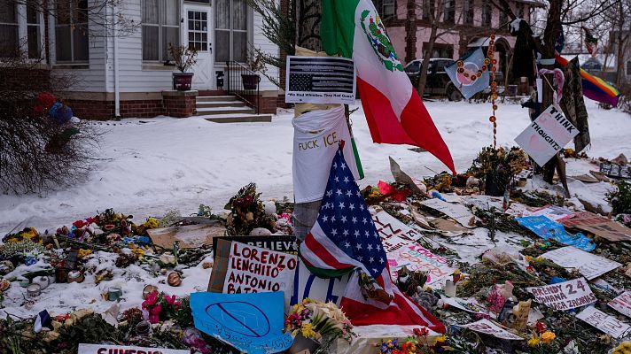 Telediario 2 - El miedo se instala en Minneapolis tras las redadas contra migrantes