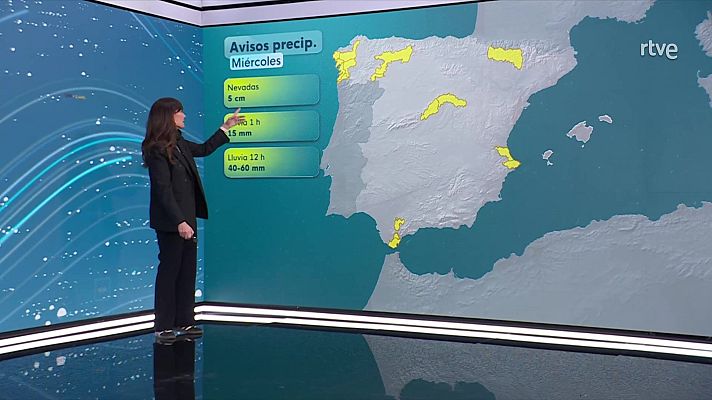 El tiempo - Rachas muy fuertes de viento en Baleares y oriente peninsular