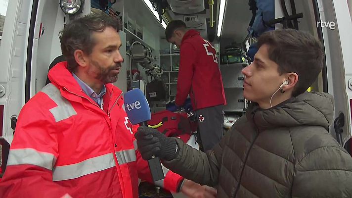 Aquí hay trabajo - Visitamos un centro de FP Emergencias de Cruz Roja
