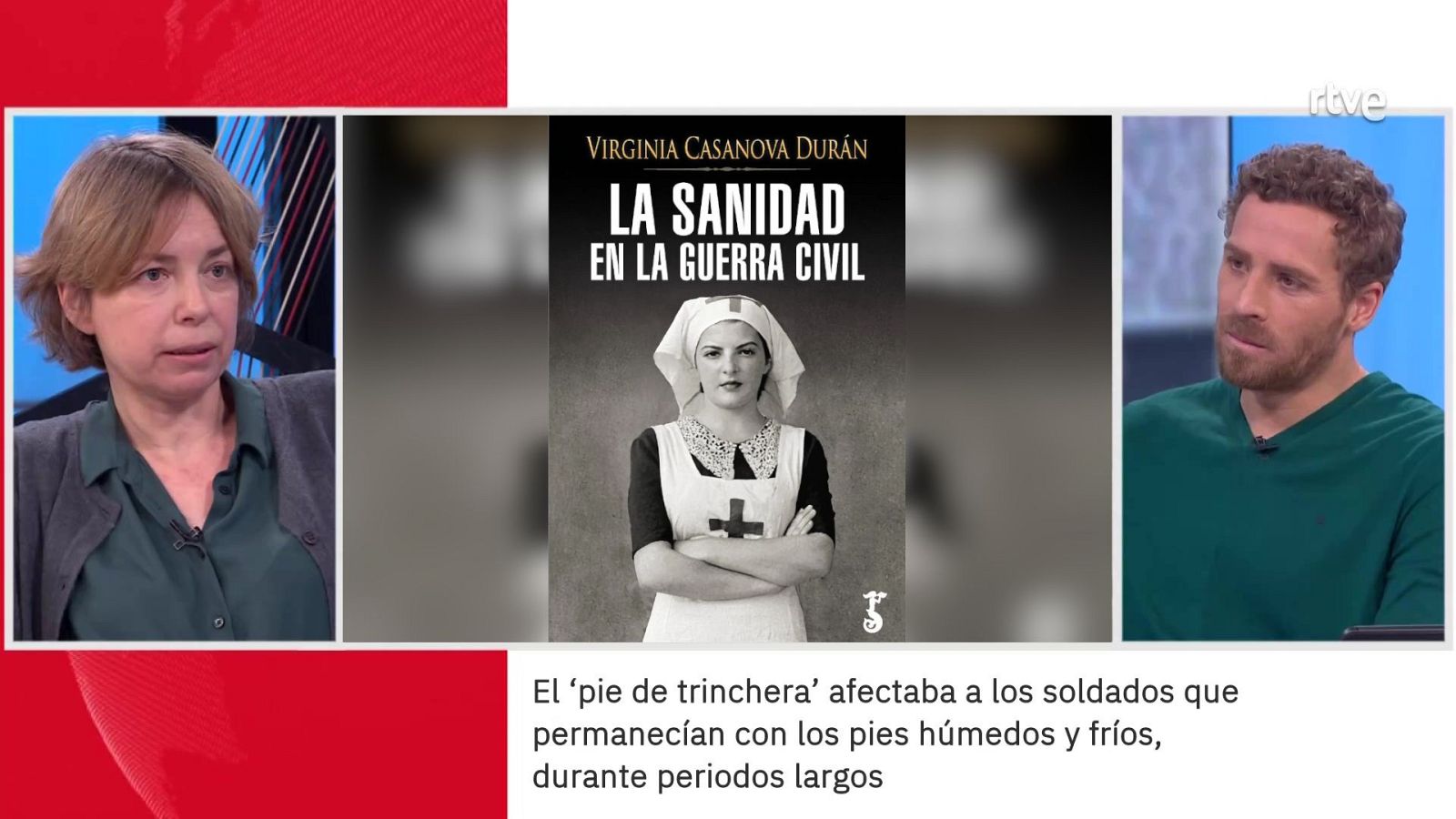 Virginia Casanova. ‘La sanidad en la guerra civil’ | Ver