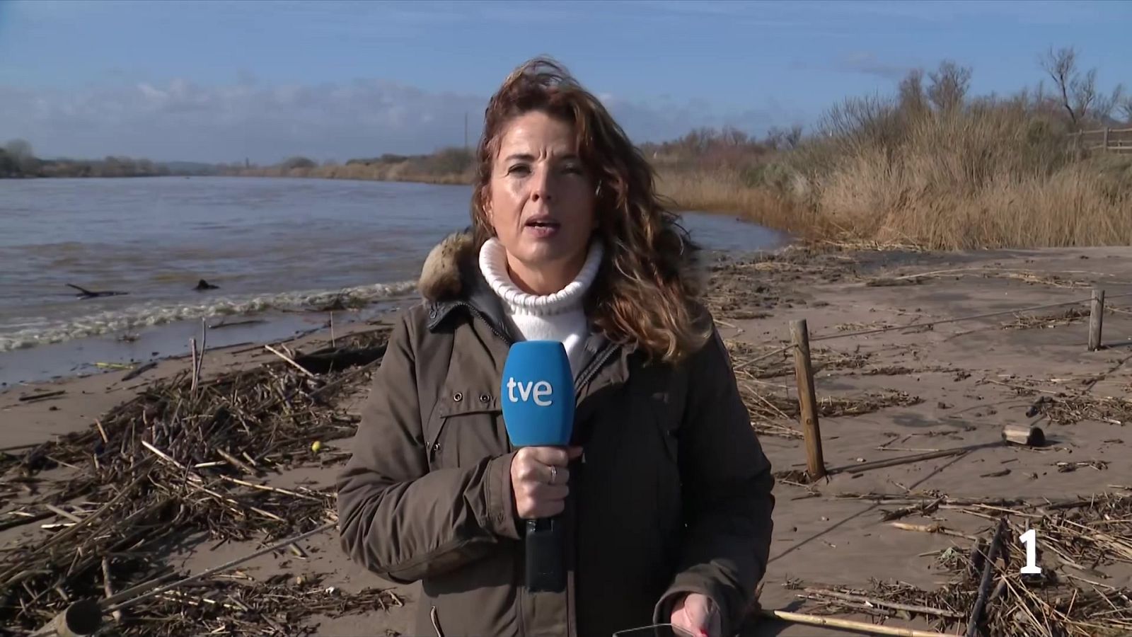 La ressaca de la borrasca 'Harry' a Girona