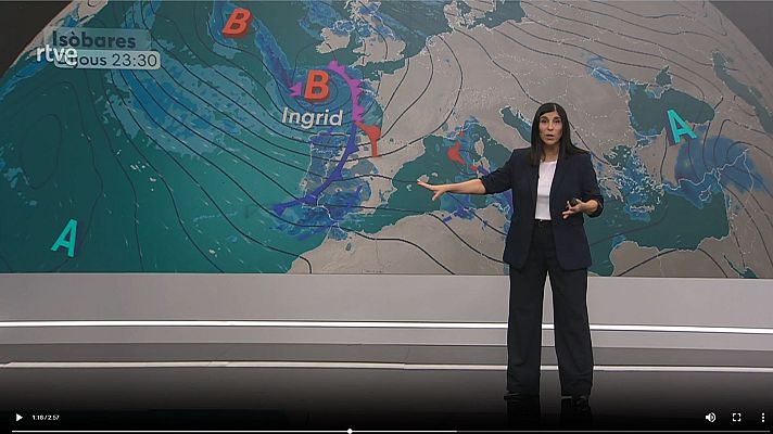 El temps - De la borrasca Harry... a la borrasca Ingrid