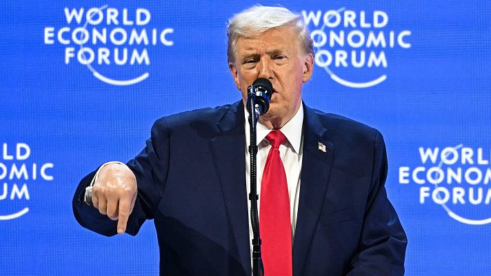 La tarde en 24h - Trump afirma en Davos que no usará "la fuerza" para quedarse con Groenlandia