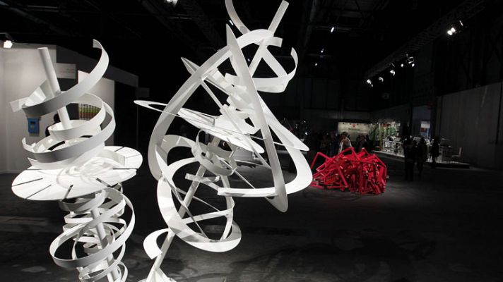 Telediario 1 - Se inaugura de ARCO