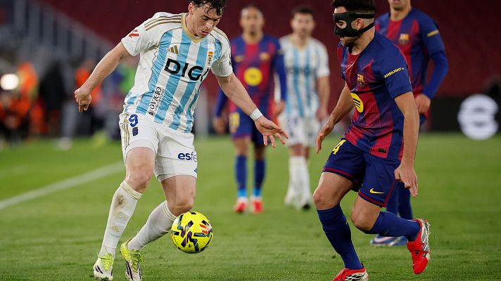 Resúmenes de LaLiga - FC Barcelona - Real Oviedo: resumen del partido de la 21ª jornada de Liga | Primera