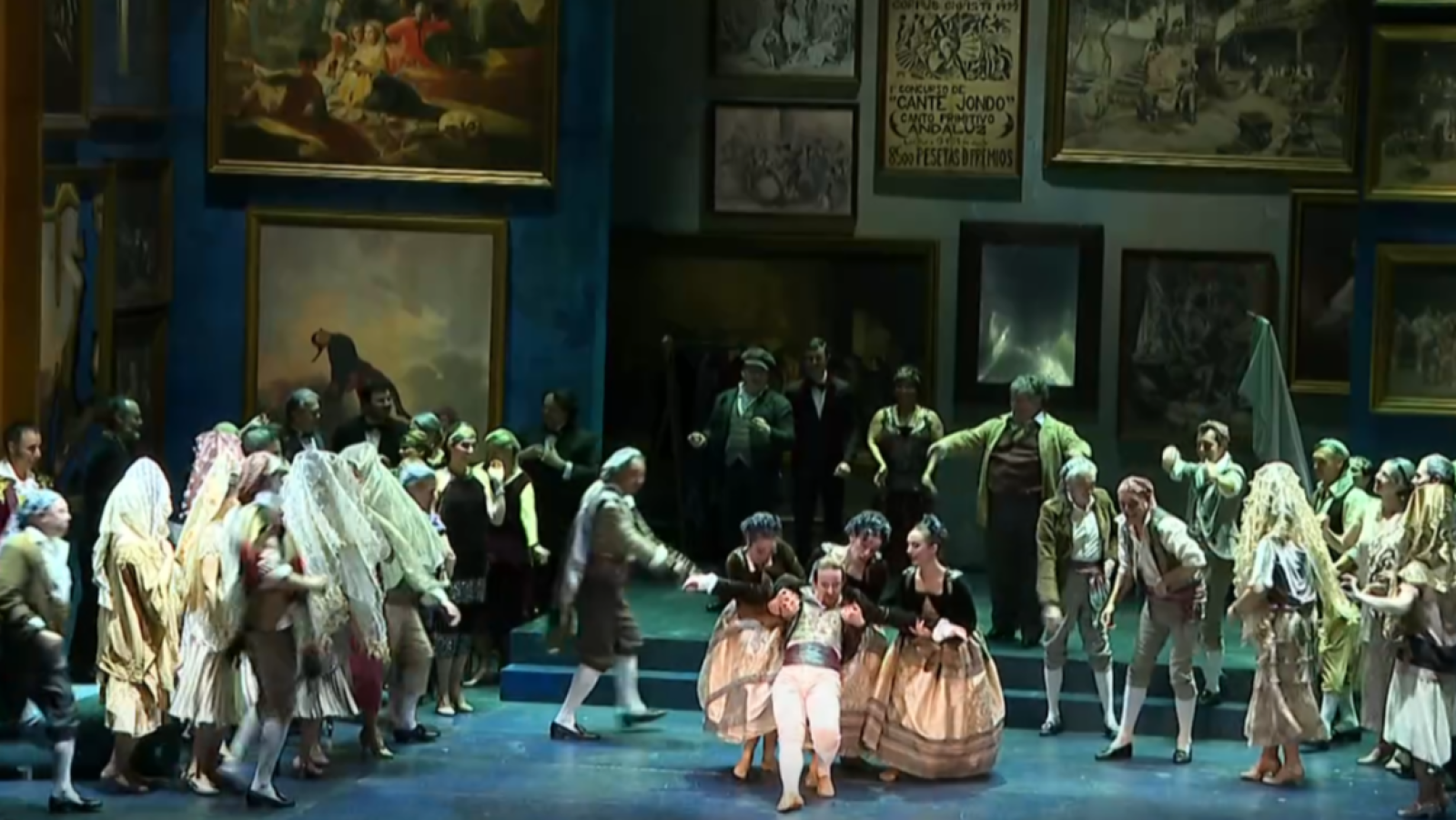 La Zarzuela recupera sus grandes óperas 'Goyescas' y 'El retablo de Maese Pedro' - Telediario 1 | Ver