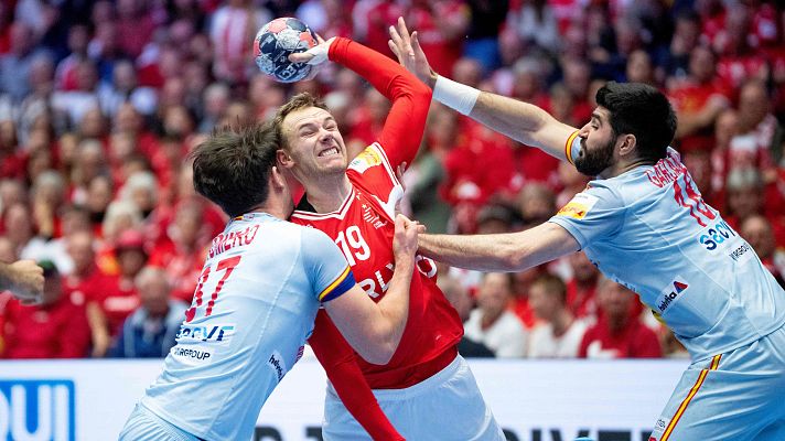 Europeo de Balonmano - España - Dinamarca | Resumen del partido de la 'main round' del Europeo de balonmano