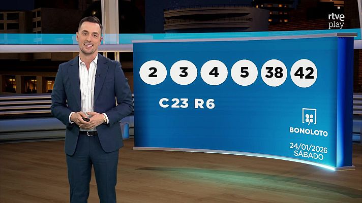 Loterías - Sorteo de la Bonoloto y Primitiva del 24/01/2026