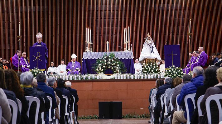 Telediario Fin de Semana - Misa funeral en Adamuz por las víctimas del accidente ferroviario