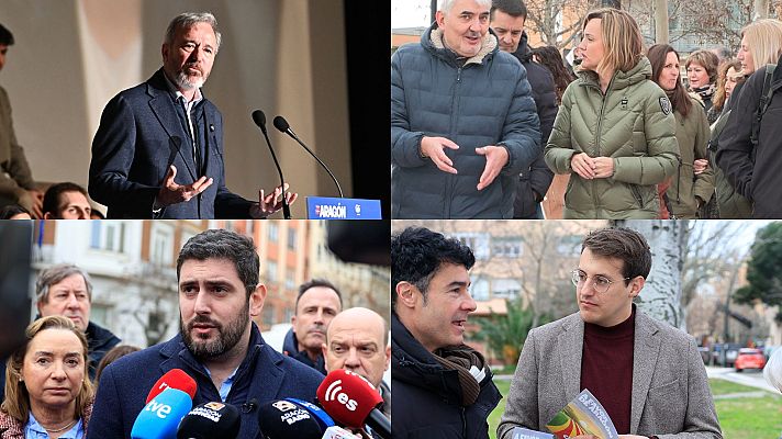 Alegría y Azcón preparan el debate cara a cara de este lunes - Telediario 1 | Ver