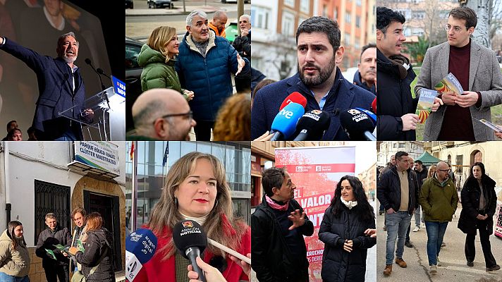 Azcón y Alegría se enfrentan en un 'cara a cara', ante las críticas de Vox al \"bipartidismo\" - Telediario 2 | Ver