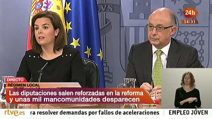 Informativo 24h - Saenz de Santamaría: "El cine es lo suficientemente importante como para que la noche de los Goya se convierta en algo secundario"