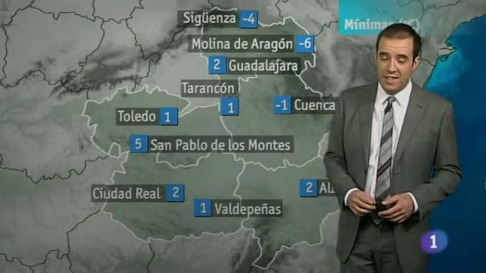 El Tiempo en Castilla-La Mancha.15/02/13
