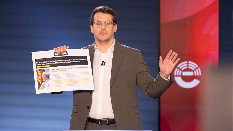 La vivienda marca posiciones muy distantes en el debate de las elecciones de Aragón - Especiales informativos | Ver