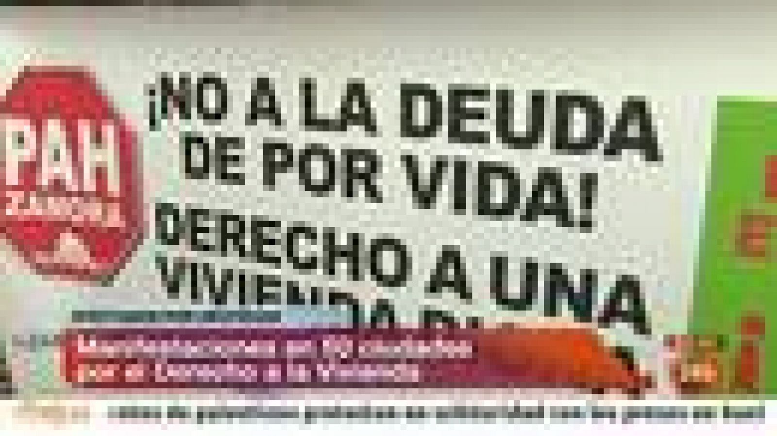 La PAH se manifiesta este sábado por el derecho a la vivienda - Informativo 24h | Ver