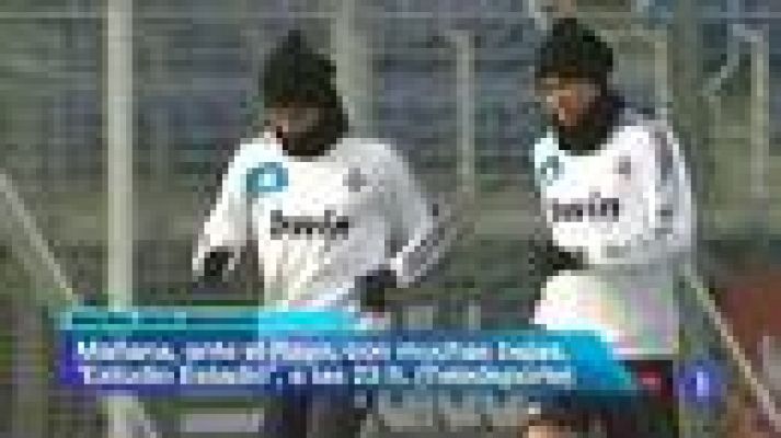 Telediario 1 - El Rayo quiere aprovecharse del Madrid de la Liga