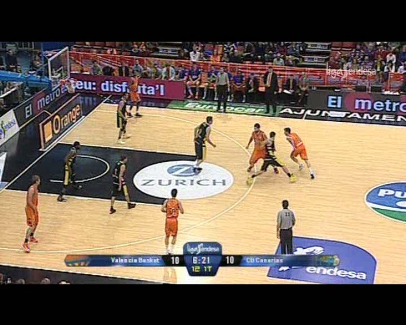 Valencia Basket 105-85 CB Canarias 