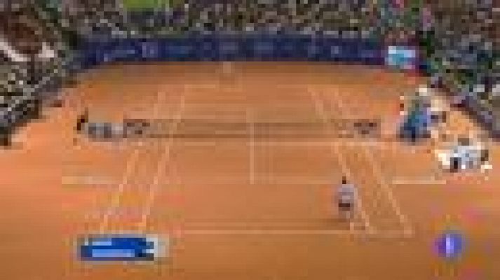 Telediario 1 - Rafa Nadal vuelve a morder un trofeo