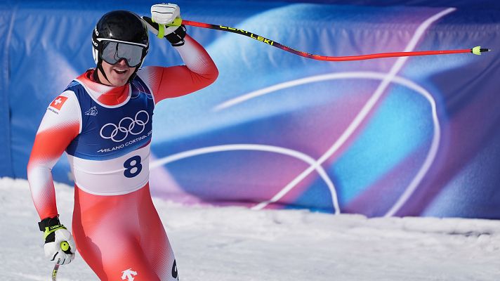 Resumen de la final de descenso masculino de esqui alpino - Esquí Alpino JJOO Milano Cortina 2026 | Ver