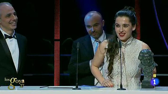 Premios Goya - Error al leer el Goya a Mejor Canción Original, que gana 'Blancanieves'