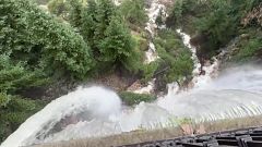 Grazalema, convertida en cascada