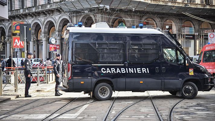 Dos detenidos tras un atraco en una autopista italiana | Ver