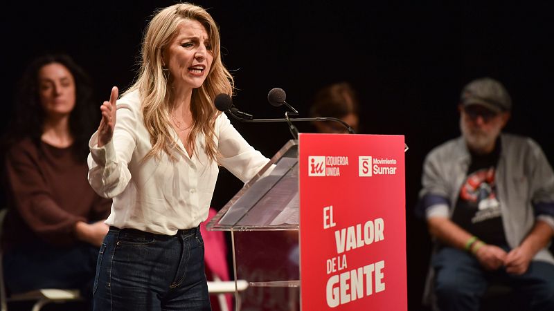 Tras la subida de Vox en Aragón y Extremadura, la izquierda a la izquierda del PSOE mueve ficha. IU, Sumar, Más Madrid y los Comunes van a lanzar lo que llaman 'La Alianza de las Izquierdas'.