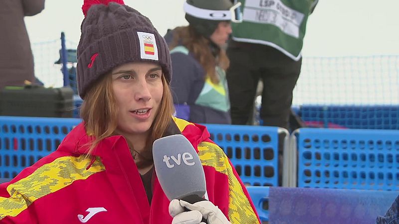 Juegos Milano Cortina 2026: Queralt Castellet, feliz por su final - Snowboard JJOO Milano Cortina 2026 | Ver