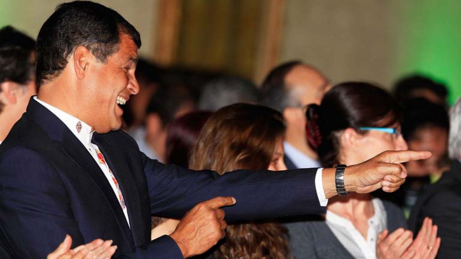Telediario 1: Rafael Correa Presidente de Ecuador | RTVE Play