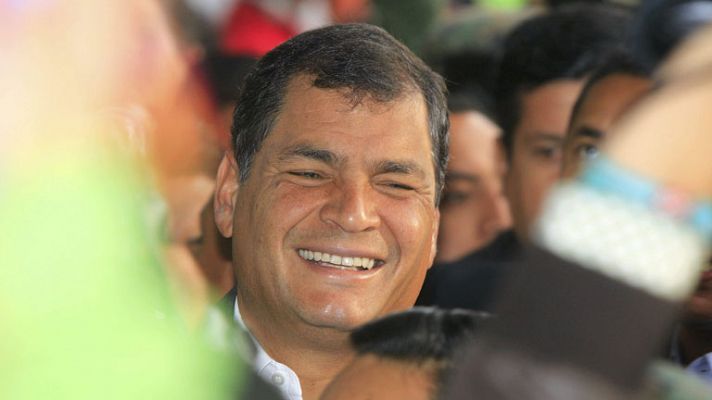 Rafael Correa gana las elecciones presidenciales en Ecuador