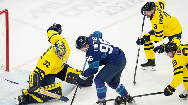 JJOO Invierno 2026 - Hockey hielo: Ronda preliminar masculina: Finlancia - Suecia - Hockey Hielo JJOO Milano Cortina 2026 | Ver