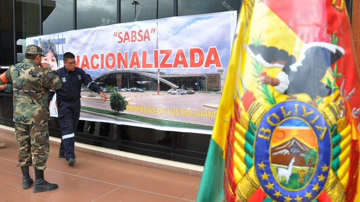 Informativo 24h - Bolivia expropia la filial de Abertis y Aena que administra tres aeropuertos en el país