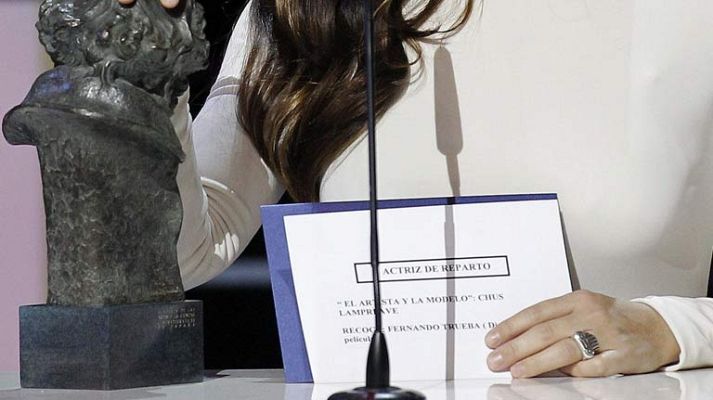 Telediario 1 - Los sobres de los Goya