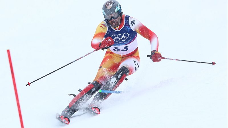 Juegos Milano Cortina 2026: Quim Salarich logra terminar eslalon - Esquí Alpino JJOO Milano Cortina 2026 | Ver