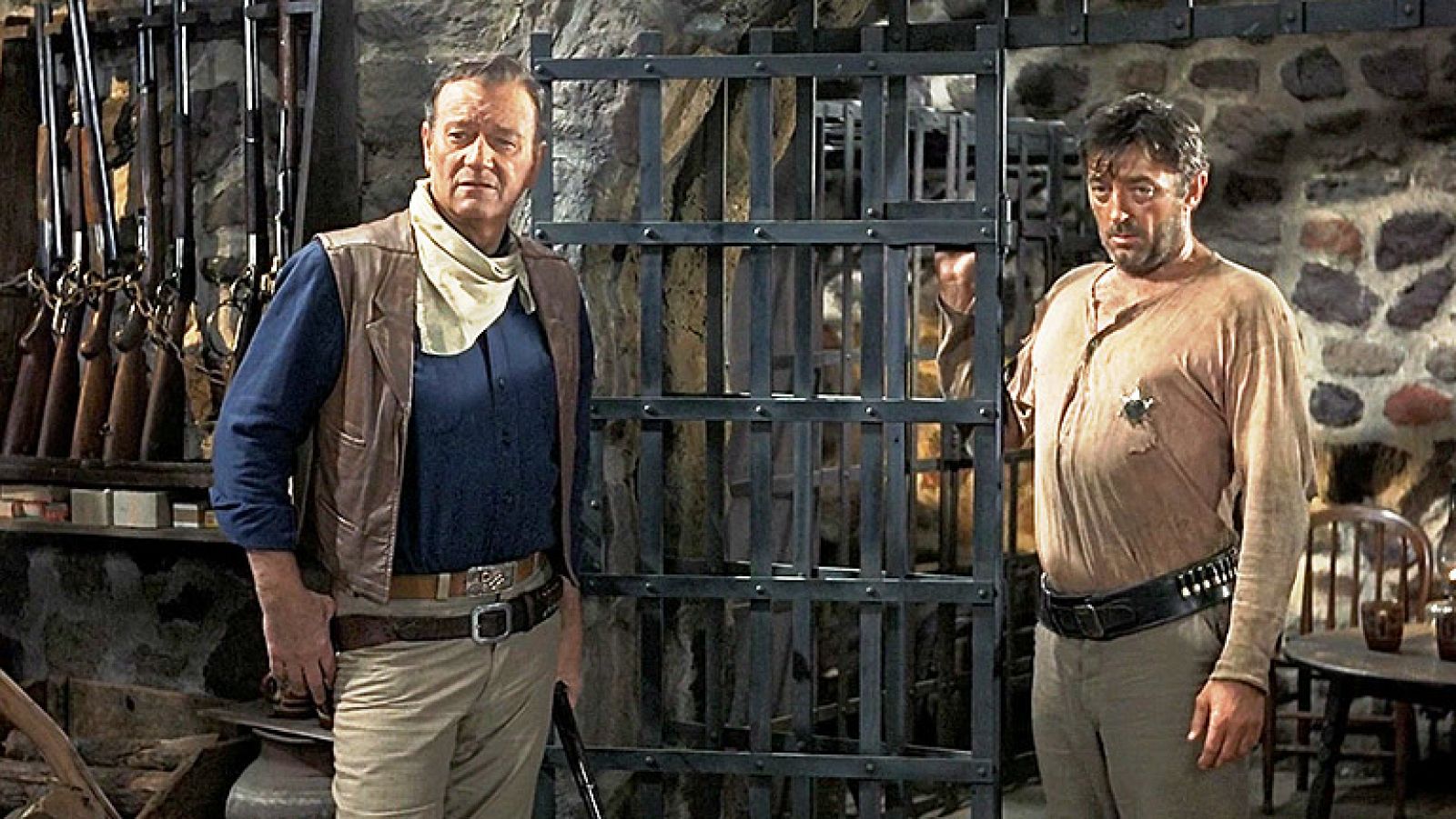 'El dorado', una película mítica protagonizada por John Wayne y Robert Mitchum en 'Clásicos de La 1'