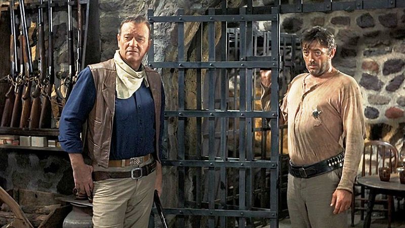  'El dorado', una película mítica protagonizada por John Wayne y Robert Mitchum en 'Clásicos de La 1'