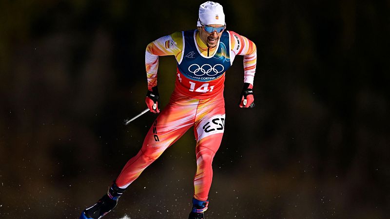 Pueyo y Colell, 15º en relevos esprint de esquí de fondo - Esquí de Fondo JJOO Milano Cortina 2026 | Ver