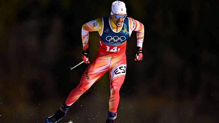 Pueyo y Colell, 15º en relevos esprint de esquí de fondo - Esquí de Fondo JJOO Milano Cortina 2026 | Ver