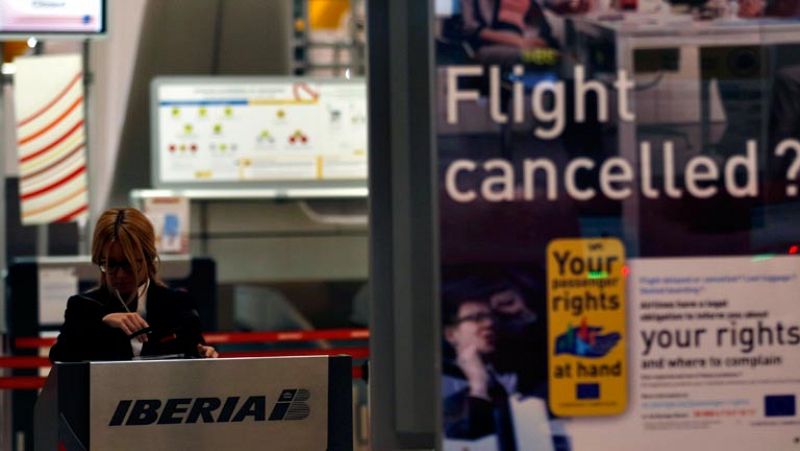 Cancelados 232 vuelos en la segunda jornada de huelga en Iberia