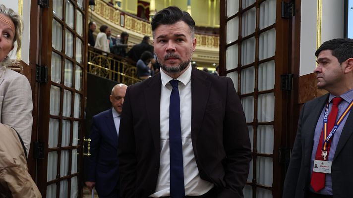 Rufián y Delgado abren el debate sobre los retos de la izquierda - Telediario 1 | Ver