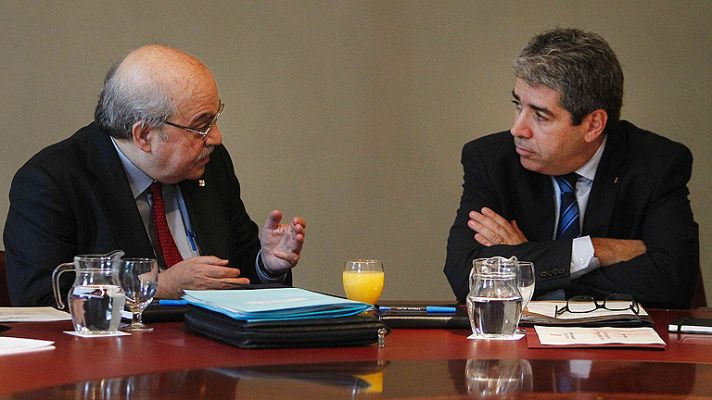 Telediario 1 - Presuntos espionajes en Cataluña