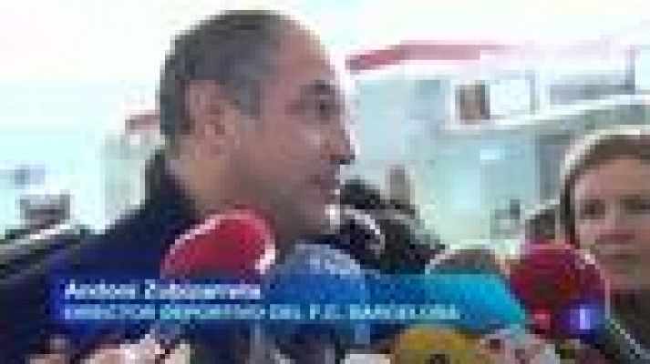 Telediario 1 - El Barça, cauto ante el Milan