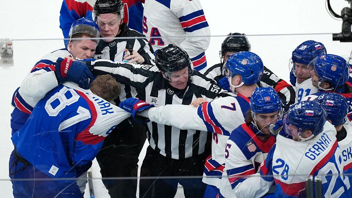 Estados Unidos jugará la final masculina de hockey sobre hielo - Hockey Hielo JJOO Milano Cortina 2026 | Ver
