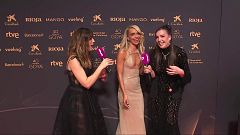 En Play: La noche de los Goya con Inés Hernand, Núria Marín y Marina Rivers - Mejores momentos de la alfombra roja