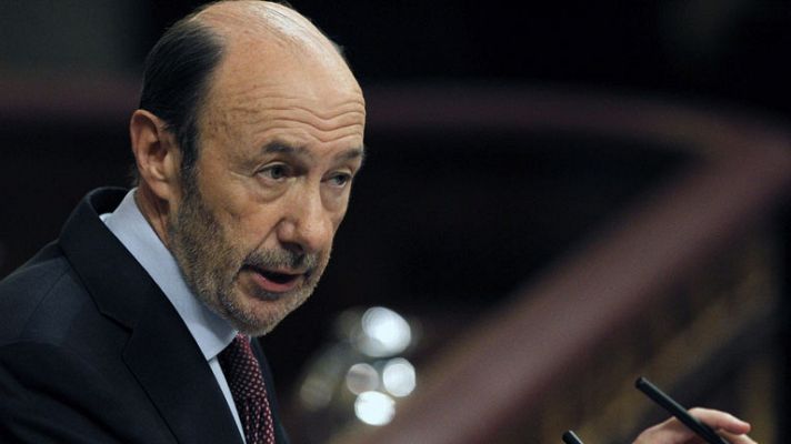 Rubalcaba en el debate del estado