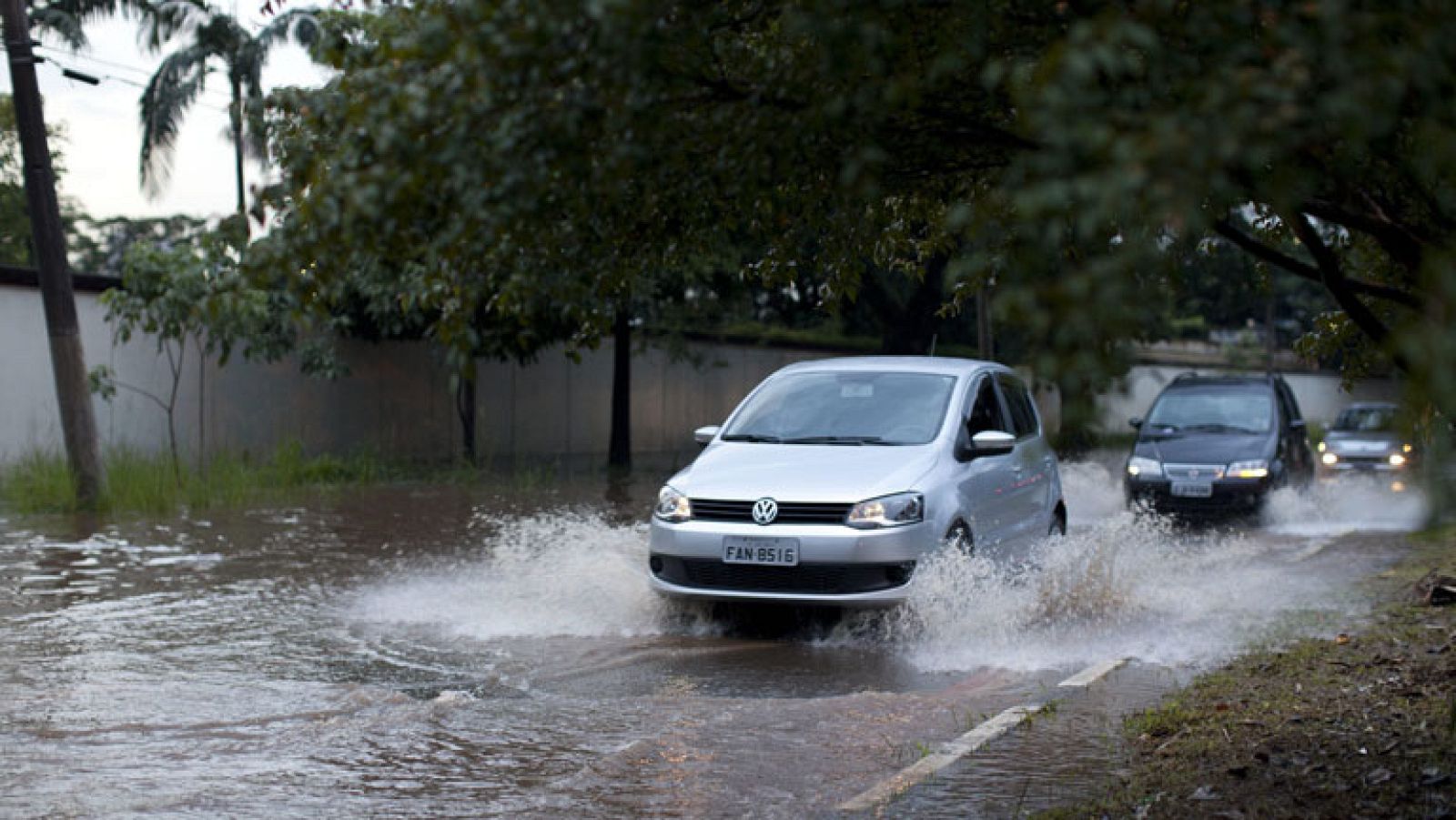 Precipitaciones fuertes en Galicia, Extremadura y Andalucía