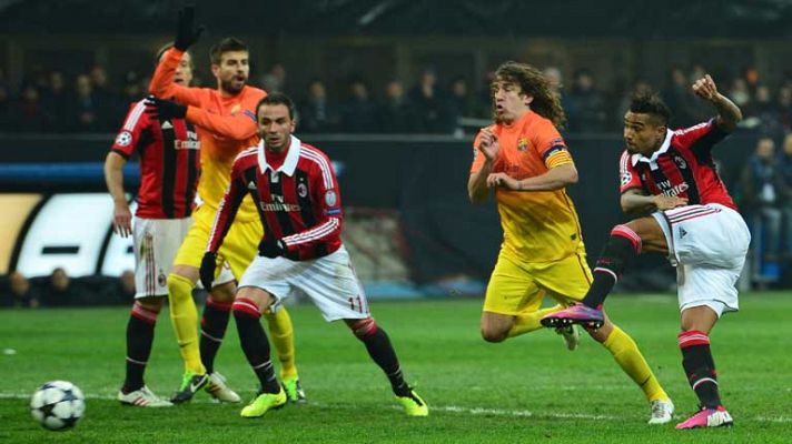 Champions League - Gol de Boateng tras una mano clara (1-0)